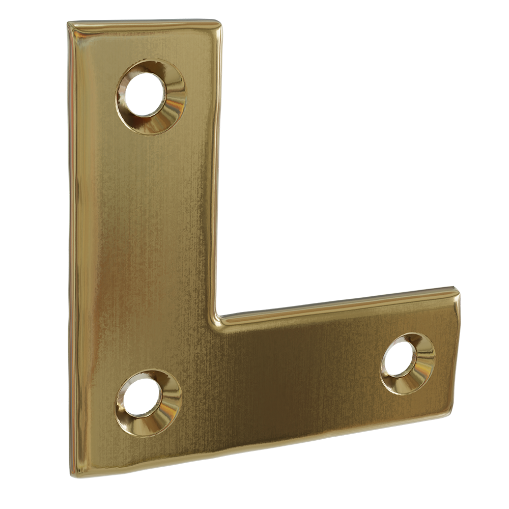 .375" Corner Strap with Three Holes & Furniture Components Designs of Distinction