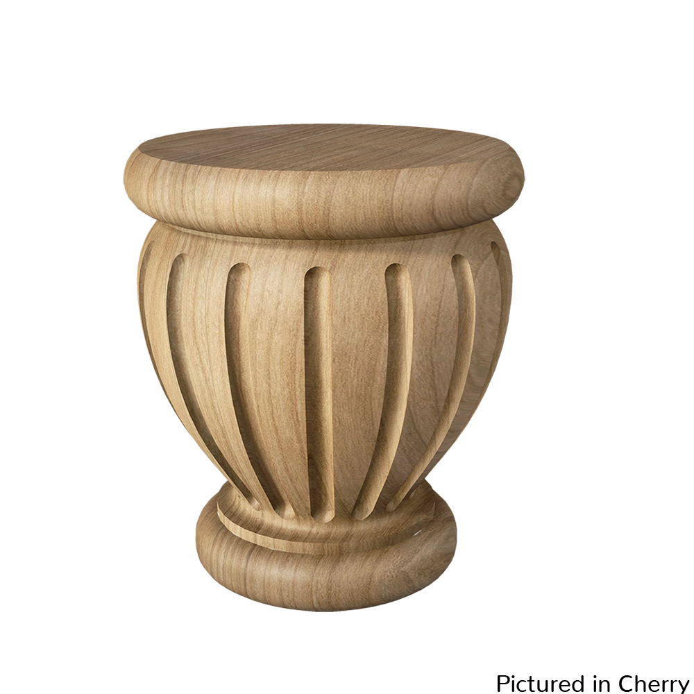 Lille Bun Foot Fluted & Furniture Components Designs of