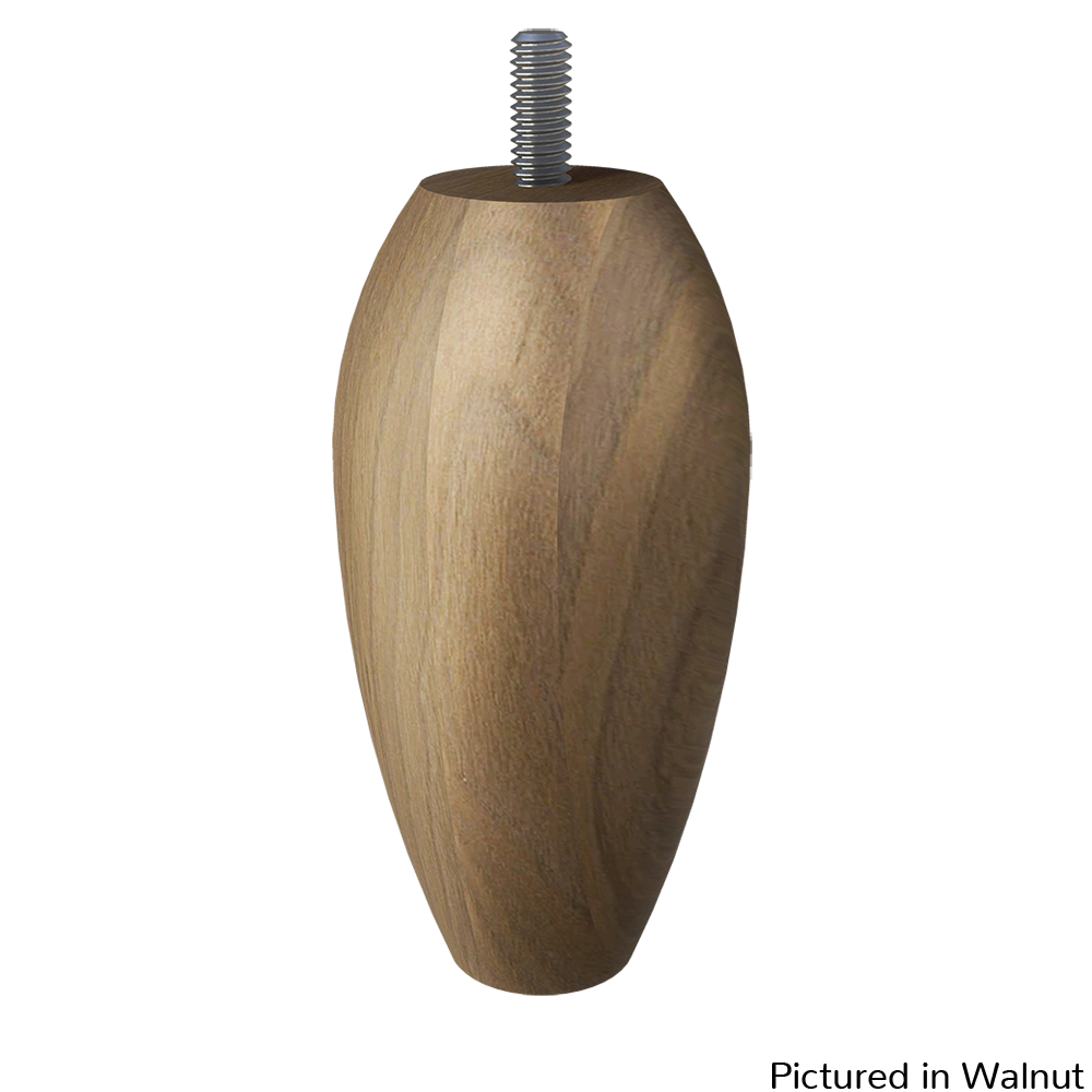 Danish Modern Bun Feet with Hanger Bolt & Furniture