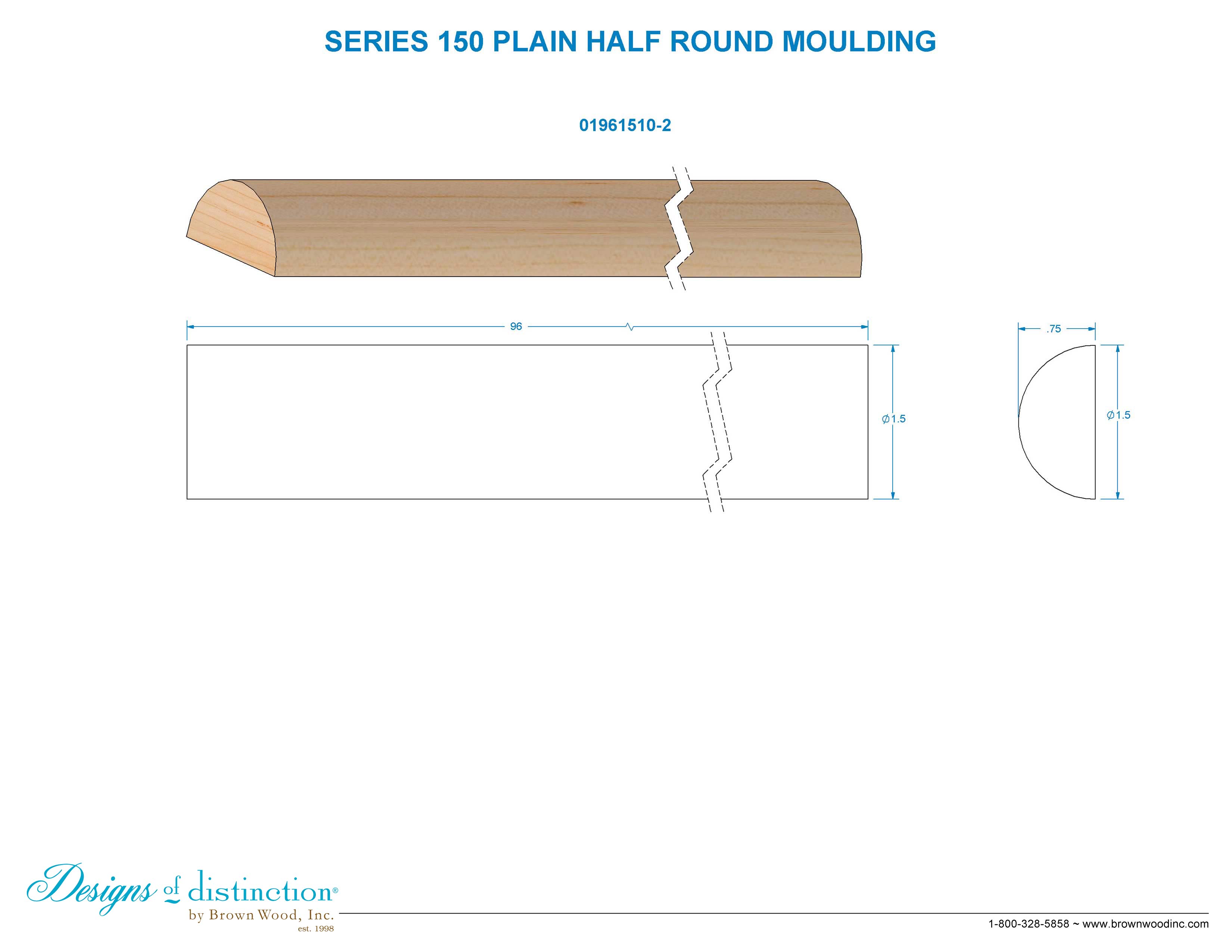 Half Round Moulding Plain Designs of Distinction
