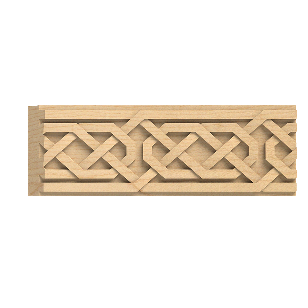 Carved Celtic Knot Decorative Onlay Viking Applique Cabinet Fireplace  Furniture