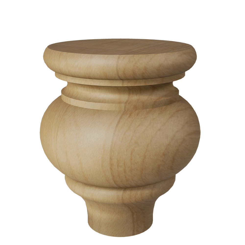 Country French Bun Feet & Furniture Components Designs of