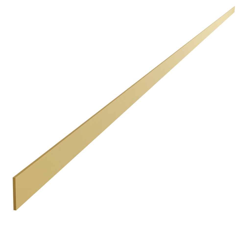 .75" Decorative Aluminum Strapping & Furniture Components