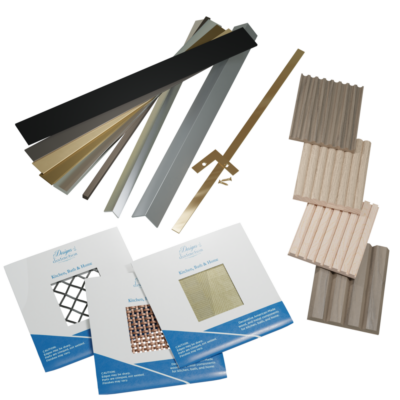 1-1/4 Decorative Aluminum Strapping Sample Kit - Cabinet & Furniture  Components - Designs of Distinction