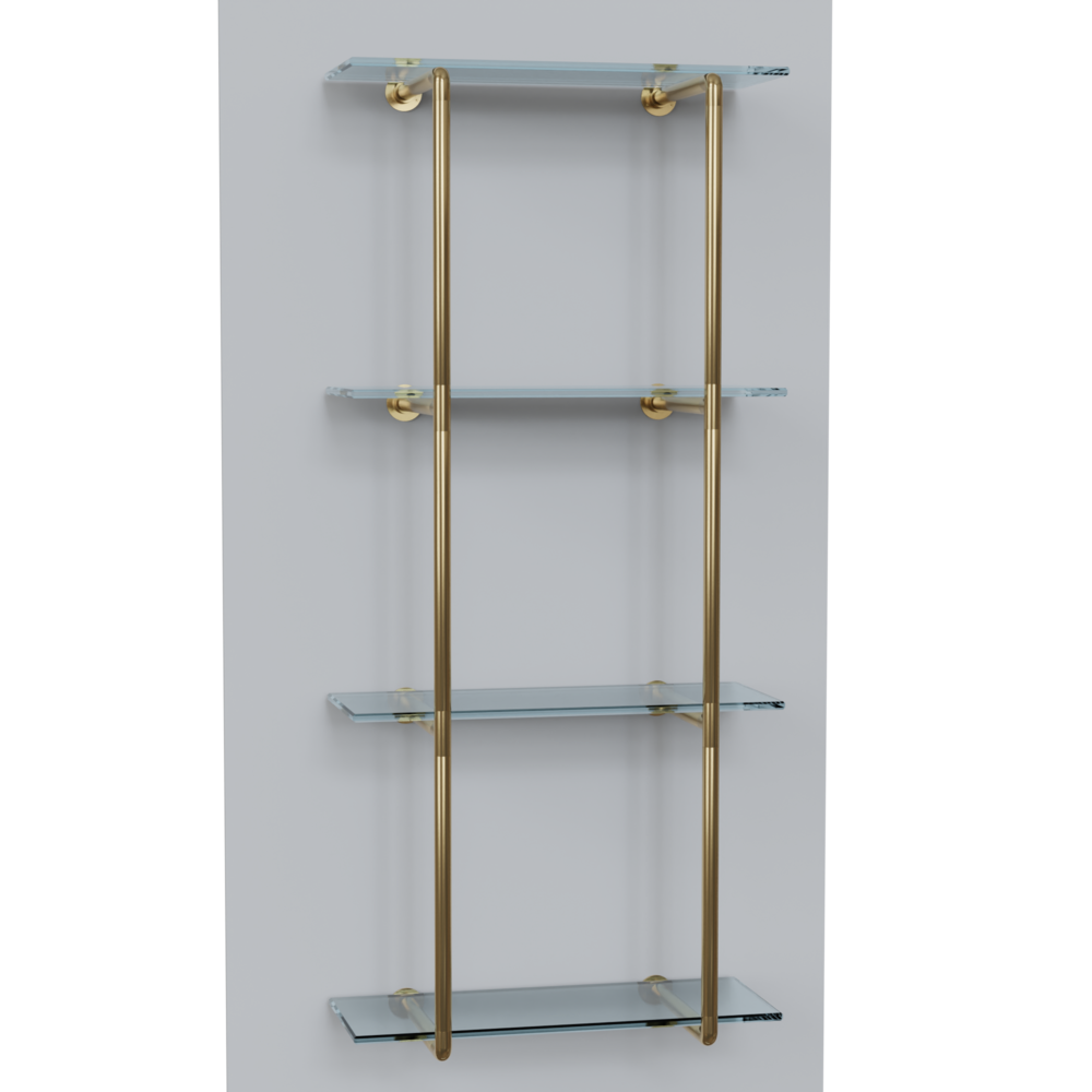 Contemporary Flush Bistro Shelf Kits & Furniture Components