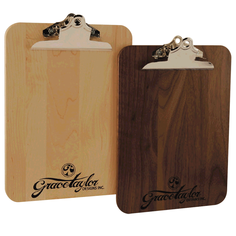 Custom Wood Clipboards - Made in USA - Made To Spec